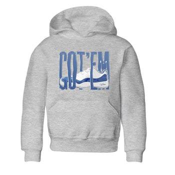 11s Diffused Blue Shirts To Match Jordans Wiggling Gotem sneaker match tees Air Jordan 11 Diffused Blue Tee SNRT Sneaker Release Tees Youth Baby Heather Grey 2 crew neck shirts