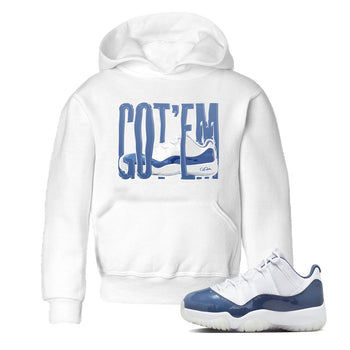 11s Diffused Blue Shirts To Match Jordans Wiggling Gotem sneaker match tees Air Jordan 11 Diffused Blue Tee SNRT Sneaker Release Tees Youth Baby White 1 crew neck shirts