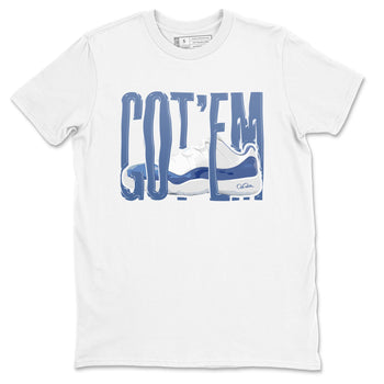 11s Diffused Blue Shirts To Match Jordans Wiggling Gotem sneaker match tees Air Jordan 11 Diffused Blue Tee SNRT Sneaker Release Tees unisex cotton White 2 crew neck shirts