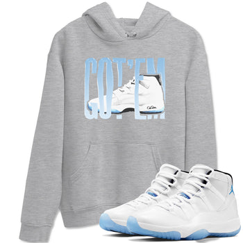 11s Retro Legend Blue shirts to match jordans Wiggling Gotem sneaker match tees Air Jordan 11 Legend Blue best t shirts to wear with jordans SNRT Sneaker Tees unisex cotton Heather Grey 1 shirts