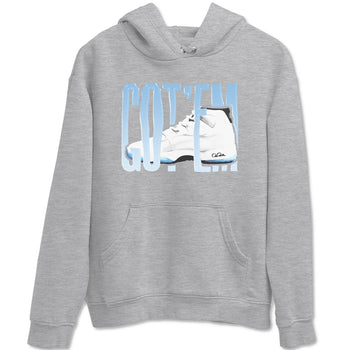 11s Retro Legend Blue shirts to match jordans Wiggling Gotem sneaker match tees Air Jordan 11 Legend Blue best t shirts to wear with jordans SNRT Sneaker Tees unisex cotton Heather Grey 2 shirts