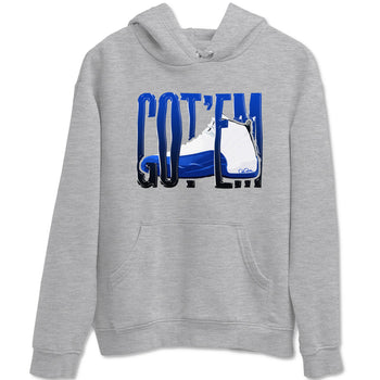 12s Blueberry shirts to match jordans Wiggling Gotem best t shirts to wear with jordans AJ12 White and Game Royal match shoes to clothes SNRT Sneaker Tees unisex cotton Heather Grey 2 shirts