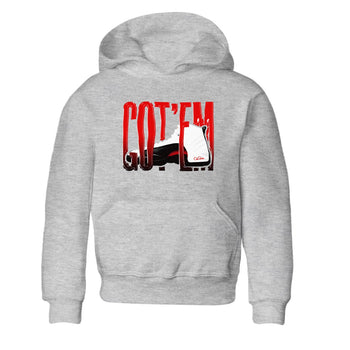 12s Taxi Flip shirts to match jordans Wiggling Gotem sneaker match tees Air Jordan 12 Taxi Flip SNRT Sneaker Tees streetwear brand Baby and Youth Heather Grey 2 cotton tee