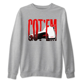 12s Taxi Flip shirts to match jordans Wiggling Gotem sneaker match tees Air Jordan 12 Taxi Flip SNRT Sneaker Tees streetwear brand Heather Grey 2 unisex cotton tee