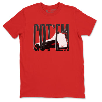12s Taxi Flip shirts to match jordans Wiggling Gotem sneaker match tees Air Jordan 12 Taxi Flip SNRT Sneaker Tees streetwear brand Red 2 unisex cotton tee