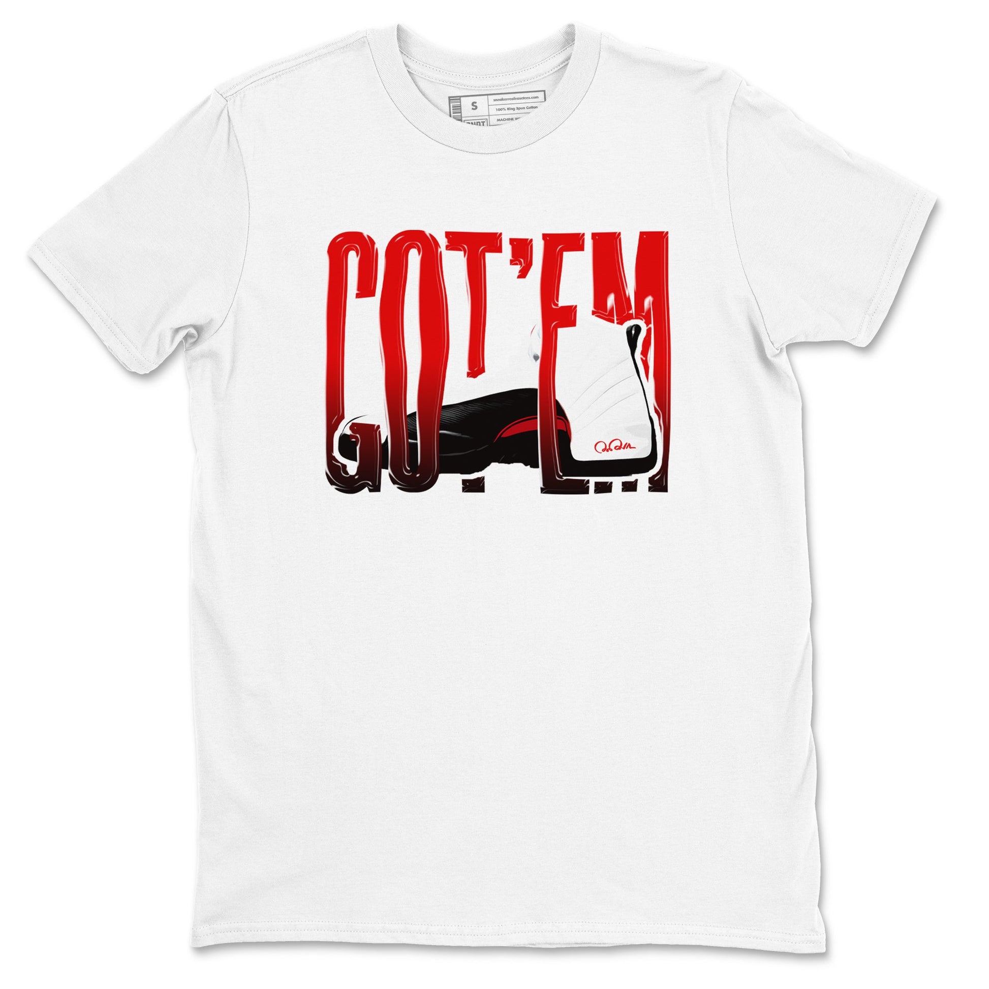 12s Taxi Flip shirts to match jordans Wiggling Gotem sneaker match tees Air Jordan 12 Taxi Flip SNRT Sneaker Tees streetwear brand White 2 unisex cotton tee