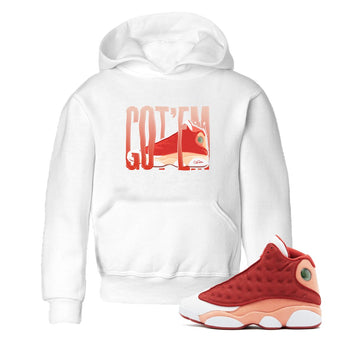 13s Dune Red shirts to match jordans Wiggling Gotem sneaker match tees Air Jordan 13 Dune Red SNRT Sneaker Tees streetwear brand Baby and Youth White 1 cotton tee