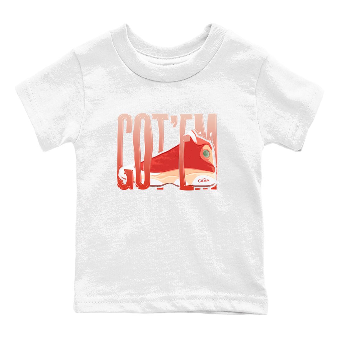 13s Dune Red shirts to match jordans Wiggling Gotem sneaker match tees Air Jordan 13 Dune Red SNRT Sneaker Tees streetwear brand Baby and Youth White 2 cotton tee