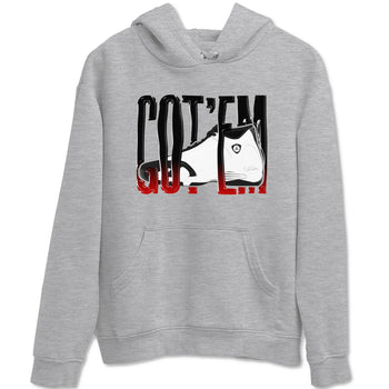 14s Black Toe shirts to match jordans Wiggling Gotem graphic tees Air Jordan 14 Black Toe t shirts to match sneakers SNRT Sneaker Tees unisex cotton Heather Grey 2 shirts