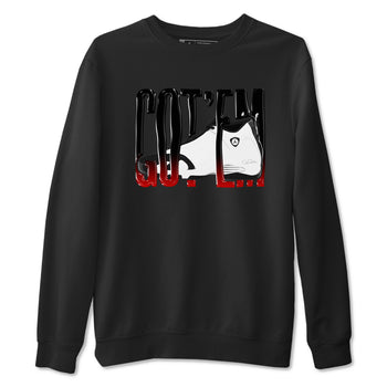 14s Black Toe shirts to match jordans Wiggling Gotem graphic tees Air Jordan 14 Black Toe t shirts to match sneakers SNRT Sneaker Tees unisex cotton Black 2 shirts