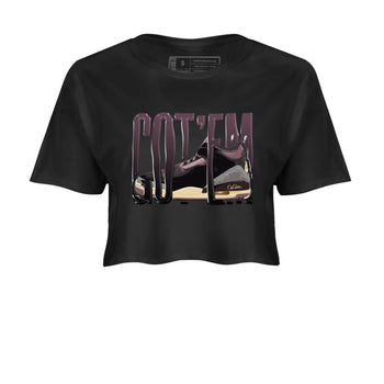3s A Ma Maniere x Black shirts to match jordans Wiggling Gotem sneaker match tees A Ma Maniere x Air Jordan 3 _hile You Were Sleeping_neaker Release Tees unisex cotton Black 2 Crop Shirts