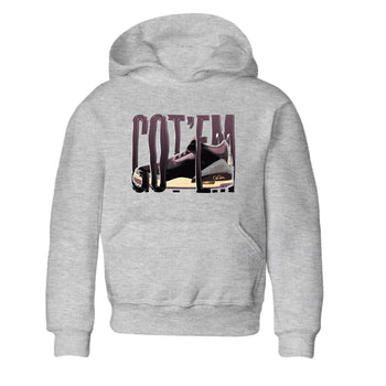 3s A Ma Maniere x Black shirts to match jordans Wiggling Gotem sneaker match tees A Ma Maniere x Air Jordan 3 _hile You Were Sleeping_neaker Release Tees Youth Baby Heather Grey 2 crew neck shirts