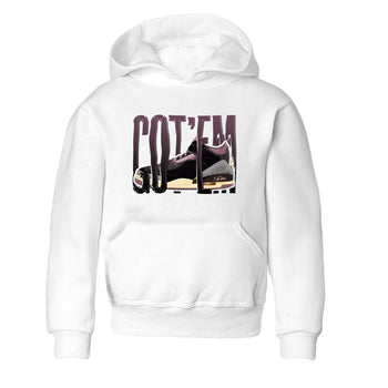 3s A Ma Maniere x Black shirts to match jordans Wiggling Gotem sneaker match tees A Ma Maniere x Air Jordan 3 _hile You Were Sleeping_neaker Release Tees Youth Baby White 2 crew neck shirts