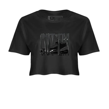 Air Jordan 3 Black Cat shirts to match jordans Wiggling Gotem sneaker tees 3s Retro Black Cat best t-shirts to wear with jordans SNRT Sneaker Tees unisex cotton Black 2 crop tee