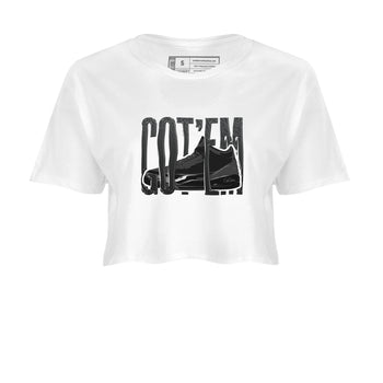 Air Jordan 3 Black Cat shirts to match jordans Wiggling Gotem sneaker tees 3s Retro Black Cat best t-shirts to wear with jordans SNRT Sneaker Tees unisex cotton White 2 crop tee