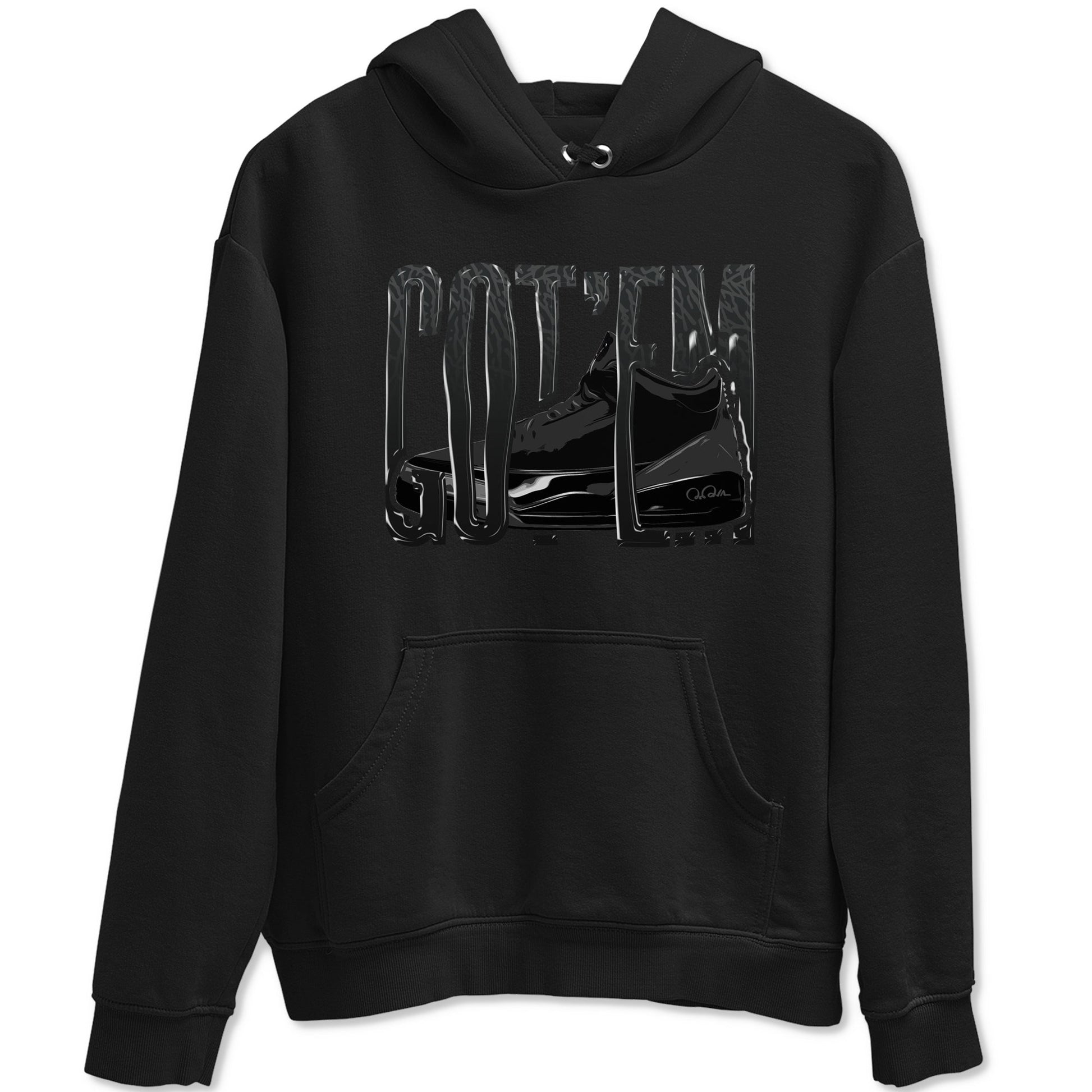 Air Jordan 3 Black Cat shirts to match jordans Wiggling Gotem sneaker tees 3s Retro Black Cat best t-shirts to wear with jordans SNRT Sneaker Tees unisex cotton Black 2 shirts