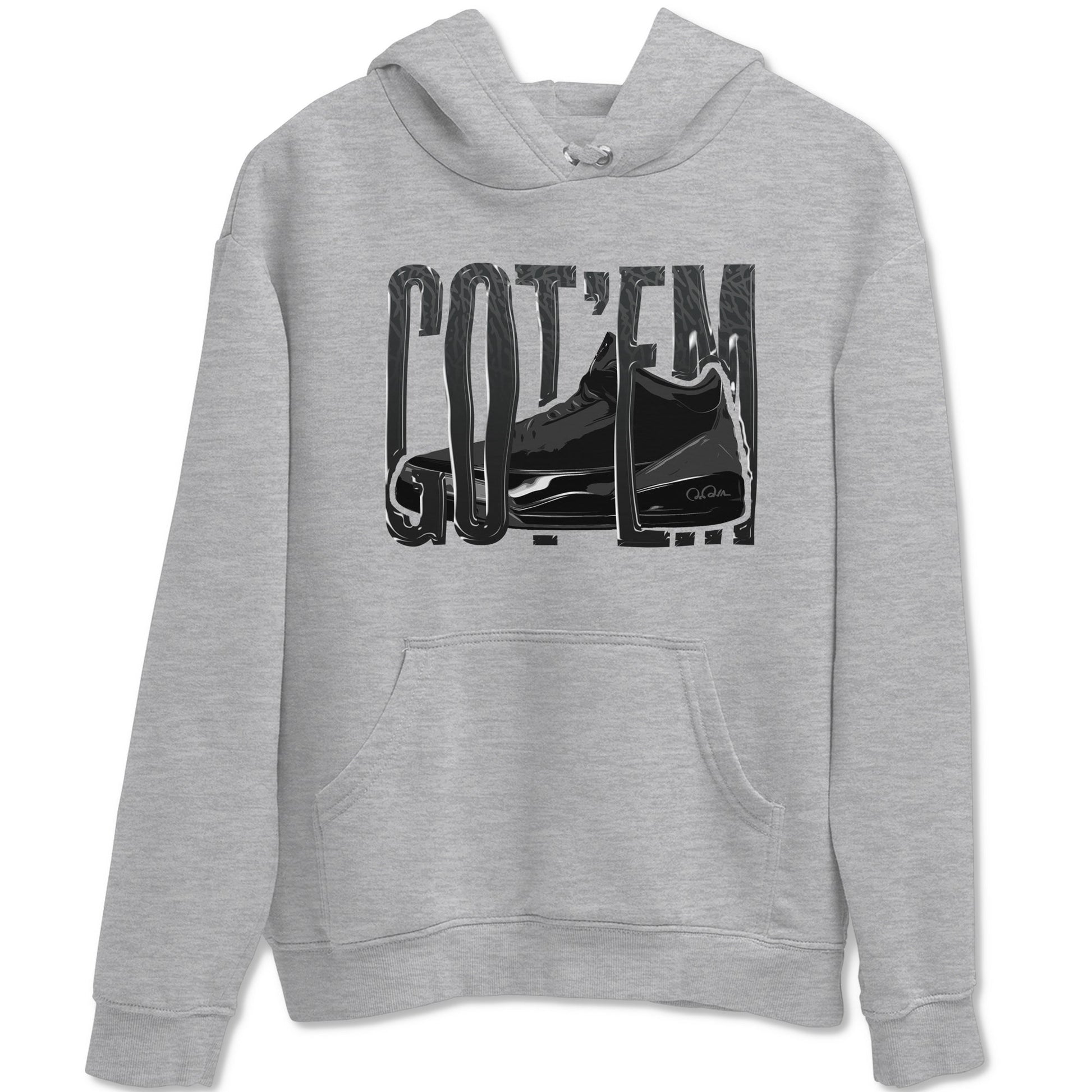 Air Jordan 3 Black Cat shirts to match jordans Wiggling Gotem sneaker tees 3s Retro Black Cat best t-shirts to wear with jordans SNRT Sneaker Tees unisex cotton Heather Grey 2 shirts