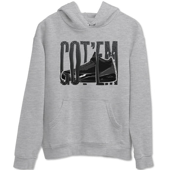 Air Jordan 3 Black Cat shirts to match jordans Wiggling Gotem sneaker tees 3s Retro Black Cat best t-shirts to wear with jordans SNRT Sneaker Tees unisex cotton Heather Grey 2 shirts