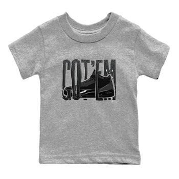 Air Jordan 3 Black Cat shirts to match jordans Wiggling Gotem sneaker tees 3s Retro Black Cat best t-shirts to wear with jordans SNRT Sneaker Tees Youth Baby Heather Grey 2 tee