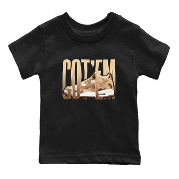 AJ3 Desert Camo shirts to match jordans Wiggling Gotem sneaker match tees Air Jordan 3 Desert Camo SNRT Sneaker Tees streetwear brand Baby and Youth Black 2 cotton tee