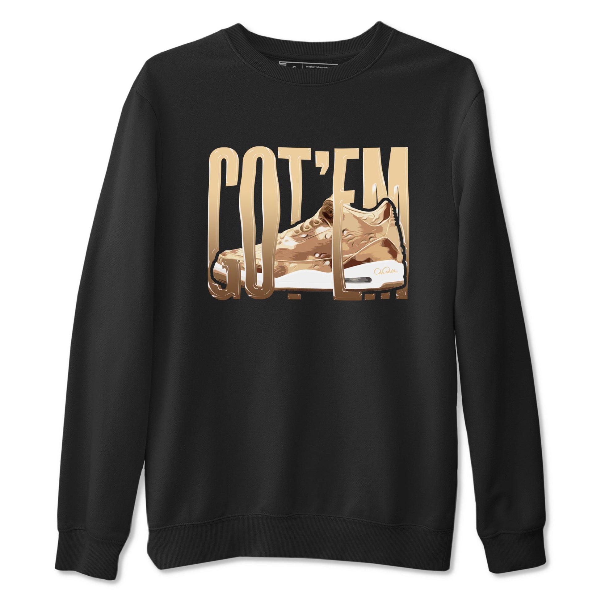 AJ3 Desert Camo shirts to match jordans Wiggling Gotem sneaker match tees Air Jordan 3 Desert Camo SNRT Sneaker Tees streetwear brand Black 2 unisex cotton tee