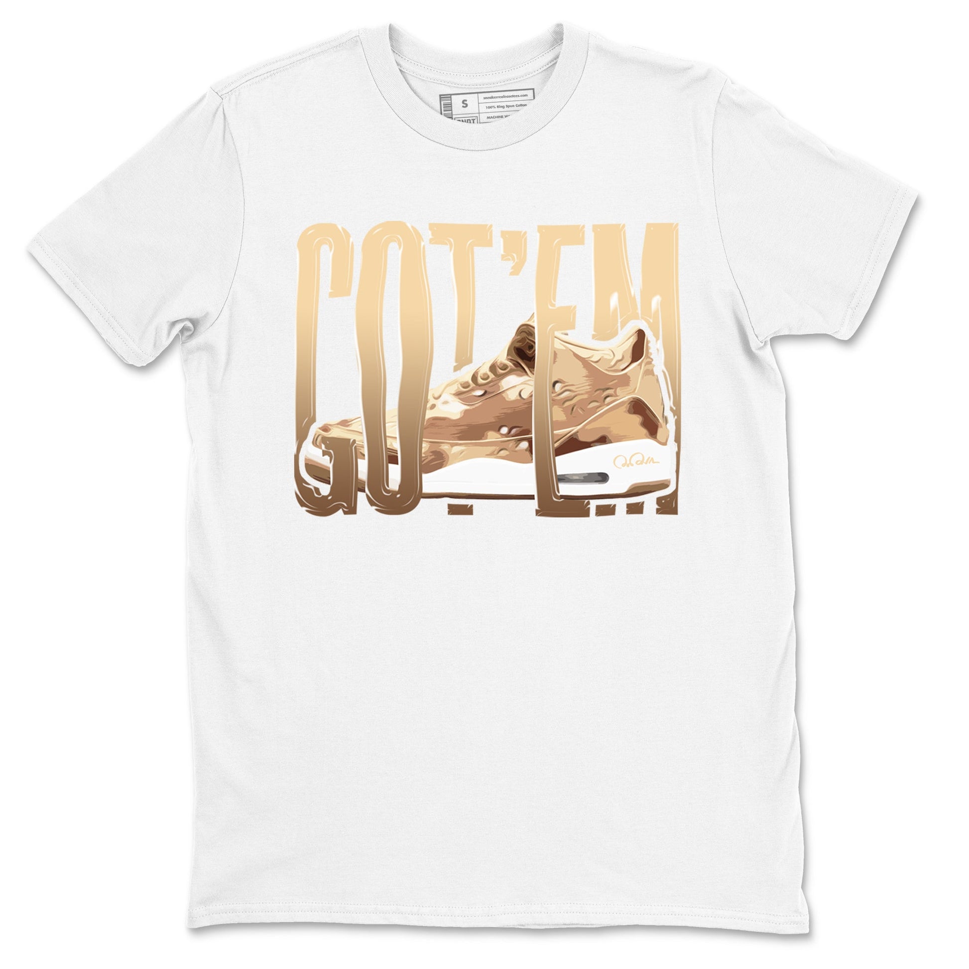 AJ3 Desert Camo shirts to match jordans Wiggling Gotem sneaker match tees Air Jordan 3 Desert Camo SNRT Sneaker Tees streetwear brand White 2 unisex cotton tee