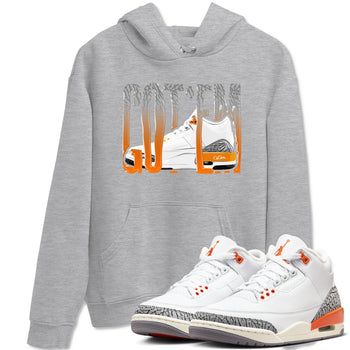 3s Georgia Peach shirt to match jordans Wiggling Gotem sneaker tees Air Jordan 3 Georgia Peach SNRT Sneaker Release Tees unisex cotton Heather Grey 1 crew neck shirt