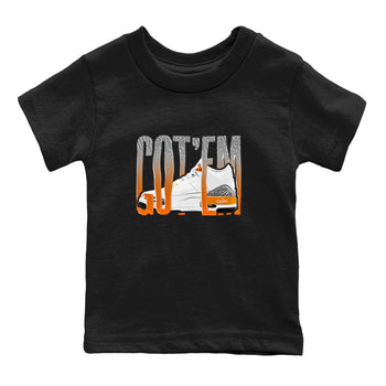 3s Georgia Peach shirt to match jordans Wiggling Gotem sneaker tees Air Jordan 3 Georgia Peach SNRT sneaker release tees baby toddler Black 2 cotton Shirt