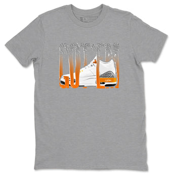 3s Georgia Peach shirt to match jordans Wiggling Gotem sneaker tees Air Jordan 3 Georgia Peach SNRT Sneaker Release Tees unisex cotton Heather Grey 2 crew neck shirt