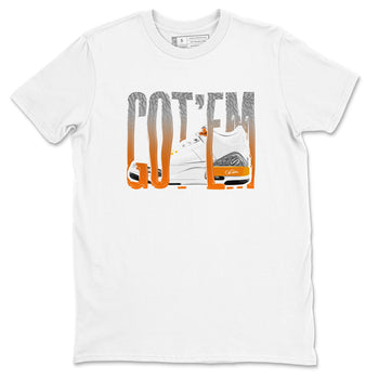 3s Georgia Peach shirt to match jordans Wiggling Gotem sneaker tees Air Jordan 3 Georgia Peach SNRT Sneaker Release Tees unisex cotton White 2 crew neck shirt