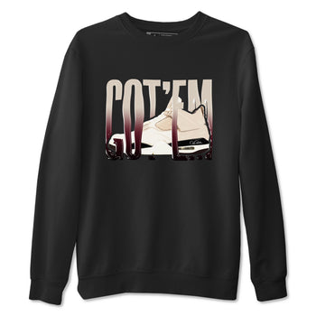 4s A Ma Maniere x Fossil Stone shirts to match jordans Wiggling Gotem sneaker match tees Air Jordan 4 A Ma Maniere x Fossil Stone match shoes to clothes SNRT Sneaker Tees unisex cotton Black 2 shirts