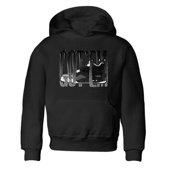4s Fear shirts to match jordans Wiggling Gotem sneaker match tees Air Jordan 4 Fear match shoes to clothes SNRT Sneaker Tees Youth Baby Black 2 tee