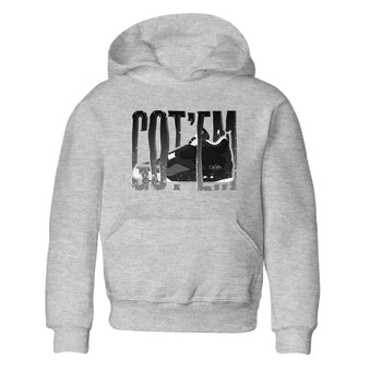 4s Fear shirts to match jordans Wiggling Gotem sneaker match tees Air Jordan 4 Fear match shoes to clothes SNRT Sneaker Tees Youth Baby Heather Grey 2 tee