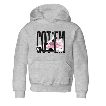 4s Retro Orchid shirts to match jordans Wiggling Gotem sneaker match tees Air Jordan 4 WMNS Orchid match shoes to clothes SNRT Sneaker Tees Youth Baby Heather Grey 2 tee