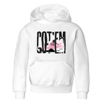4s Retro Orchid shirts to match jordans Wiggling Gotem sneaker match tees Air Jordan 4 WMNS Orchid match shoes to clothes SNRT Sneaker Tees Youth Baby White 2 tee