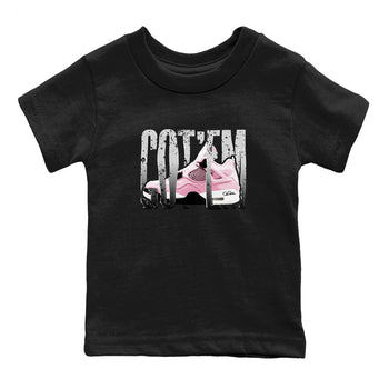 4s Retro Orchid shirts to match jordans Wiggling Gotem sneaker match tees Air Jordan 4 WMNS Orchid match shoes to clothes SNRT Sneaker Tees Youth Baby Black 2 tee