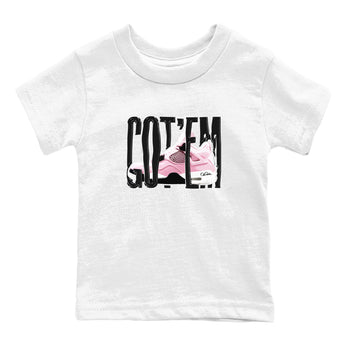 4s Retro Orchid shirts to match jordans Wiggling Gotem sneaker match tees Air Jordan 4 WMNS Orchid match shoes to clothes SNRT Sneaker Tees Youth Baby White 2 tee