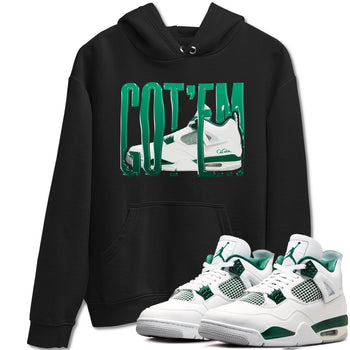 4s Oxidized Green shirts to match jordans Wiggling Gotem sneaker match tees Air Jordan 4 Oxidized Green SNRT Sneaker Tees streetwear brand Black 1 unisex cotton tee
