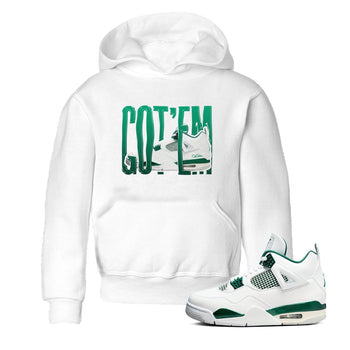 4s Oxidized Green shirts to match jordans Wiggling Gotem sneaker match tees Air Jordan 4 Oxidized Green SNRT Sneaker Tees streetwear brand Baby and Youth White 1 cotton tee
