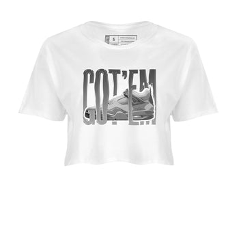 4s Wet Cement shirts to match jordans Wiggling Gotem sneaker match tees Air Jordan 4 SE Wet Cement SNRT Sneaker Release Tees unisex cotton White 2 Crop Shirts