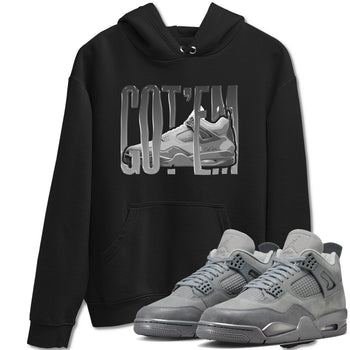 4s Wet Cement shirts to match jordans Wiggling Gotem sneaker match tees Air Jordan 4 SE Wet Cement SNRT Sneaker Release Tees unisex cotton Black 1 crew neck shirts