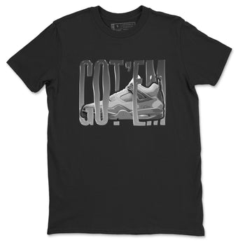4s Wet Cement shirts to match jordans Wiggling Gotem sneaker match tees Air Jordan 4 SE Wet Cement SNRT Sneaker Release Tees unisex cotton Black 2 crew neck shirts