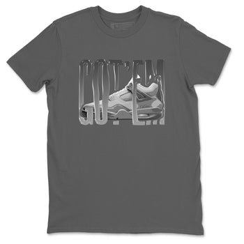 4s Wet Cement shirts to match jordans Wiggling Gotem sneaker match tees Air Jordan 4 SE Wet Cement SNRT Sneaker Release Tees unisex cotton Cool Grey 2 crew neck shirts