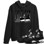 4s White Thunder shirts to match jordans Wiggling Gotem sneaker match tees Air Jordan 4 White Thunder SNRT Sneaker Release Tees unisex cotton Black 1 crew neck shirts