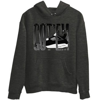 4s White Thunder shirts to match jordans Wiggling Gotem sneaker match tees Air Jordan 4 White Thunder SNRT Sneaker Release Tees unisex cotton Charcoal Heather 2 crew neck shirts