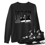 4s White Thunder shirts to match jordans Wiggling Gotem sneaker match tees Air Jordan 4 White Thunder SNRT Sneaker Release Tees unisex cotton Black 1 crew neck shirts