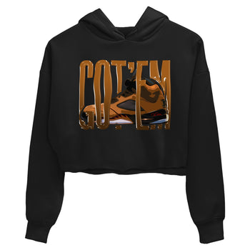 5s Archaeo Brown shirts to match jordans Wiggling Gotem sneaker match tees Air Jordan 5 Archaeo Brown match shoes to clothes SNRT Sneaker Tees unisex cotton Black 2 crop tee
