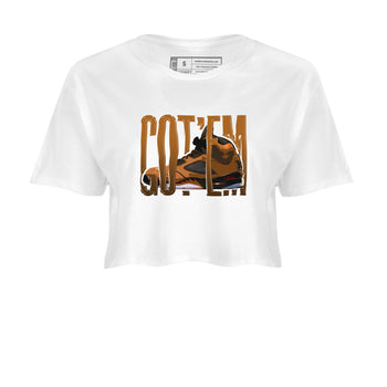 5s Archaeo Brown shirts to match jordans Wiggling Gotem sneaker match tees Air Jordan 5 Archaeo Brown match shoes to clothes SNRT Sneaker Tees unisex cotton White 2 crop tee