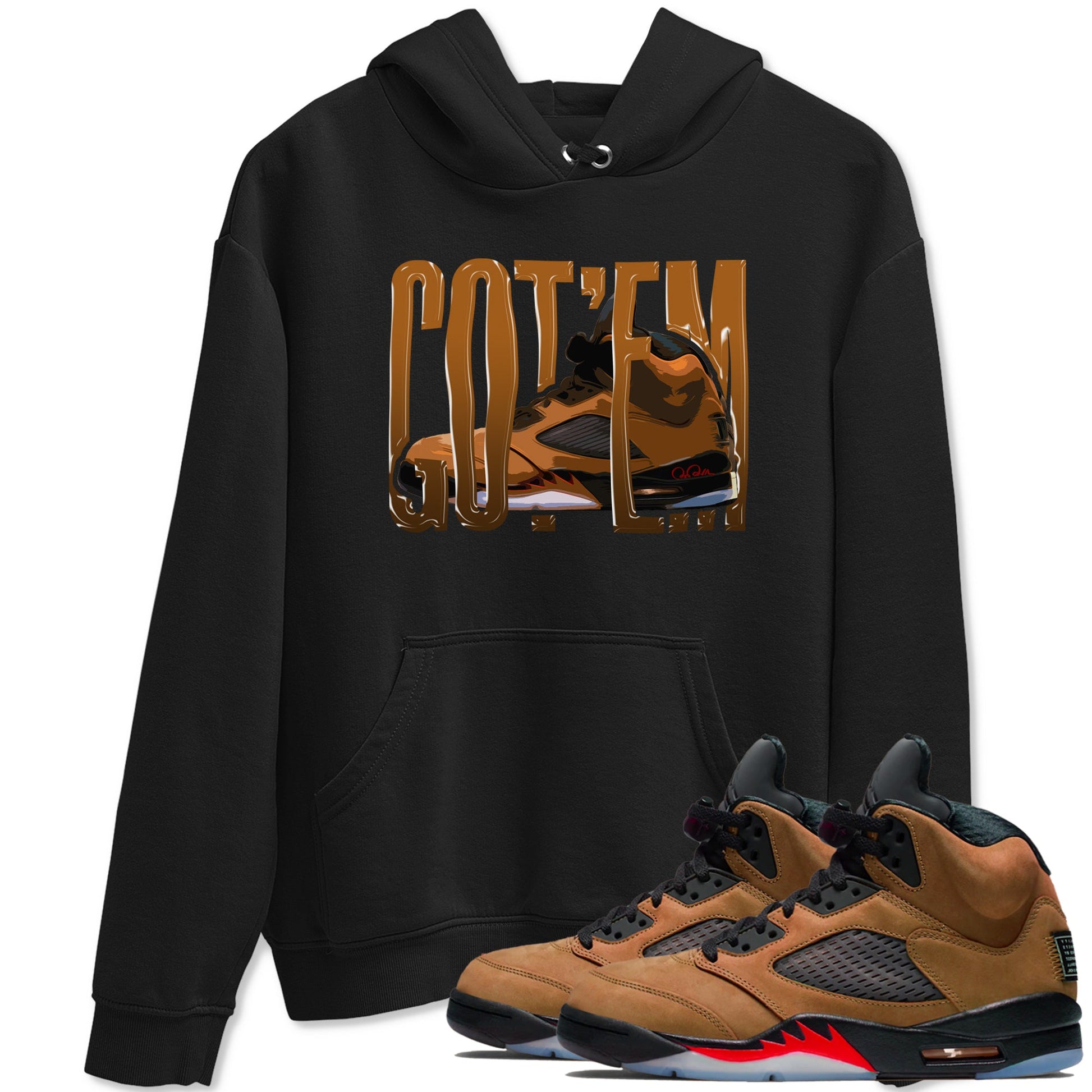 5s Archaeo Brown shirts to match jordans Wiggling Gotem sneaker match tees Air Jordan 5 Archaeo Brown match shoes to clothes SNRT Sneaker Tees unisex cotton Black 1 shirts