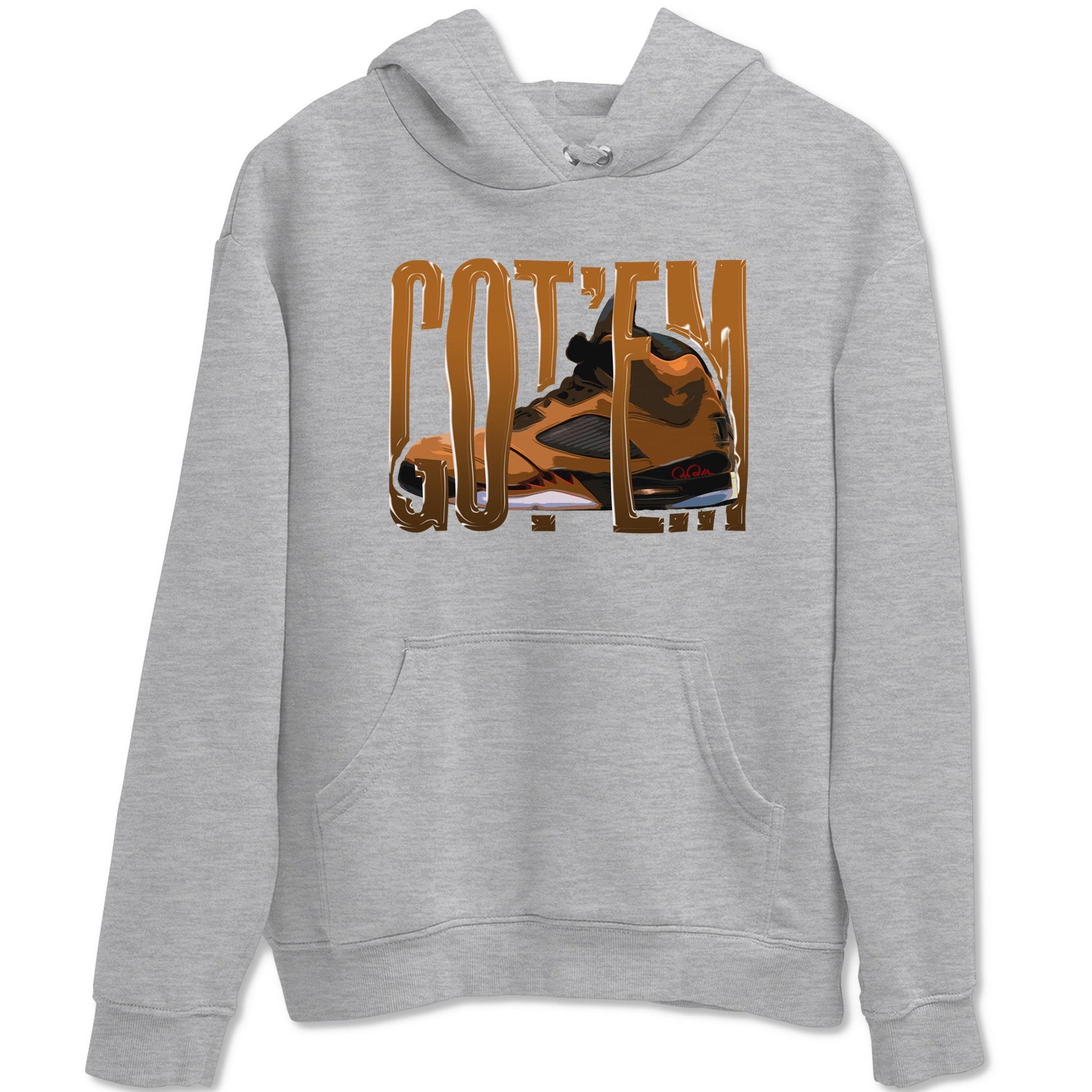 5s Archaeo Brown shirts to match jordans Wiggling Gotem sneaker match tees Air Jordan 5 Archaeo Brown match shoes to clothes SNRT Sneaker Tees unisex cotton Heather Grey 2 shirts